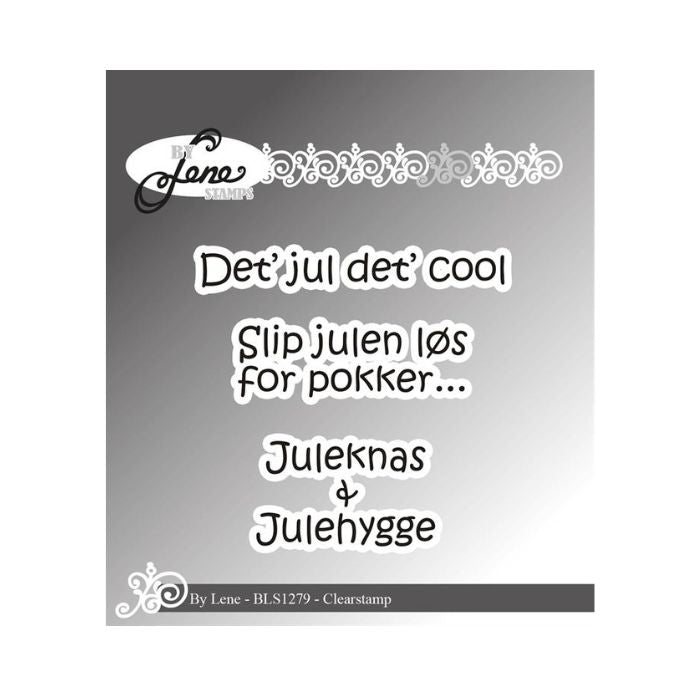By Lene Clearstamp "Danske tekster" BLS1279