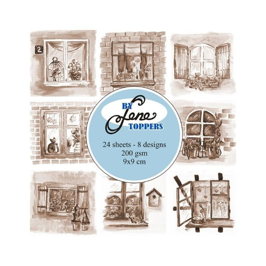 By Lene Toppers “Windows - Sepia” BLT002