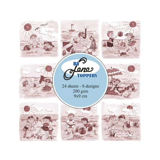 By Lene Toppers “Summer kids – Sepia” BLT008