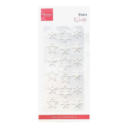 Marianne Design Pearls "Stars - Pearls white" CA3215