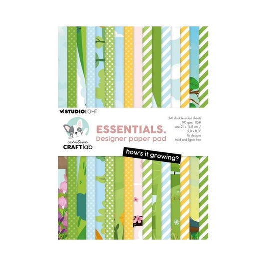 Studio Light Paper Pad "How's it growing?" CCL-ES-DPP472