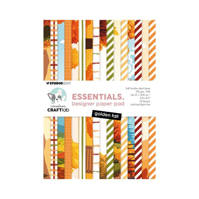 Studio Light Paper Pad "Golden fall" CCL-ES-DPP508