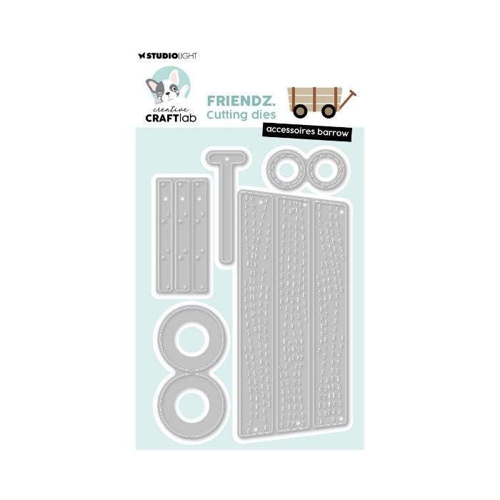 Studio Light CCL Dies "Accessoires barrow Friendz" CCL-FR-CD1131