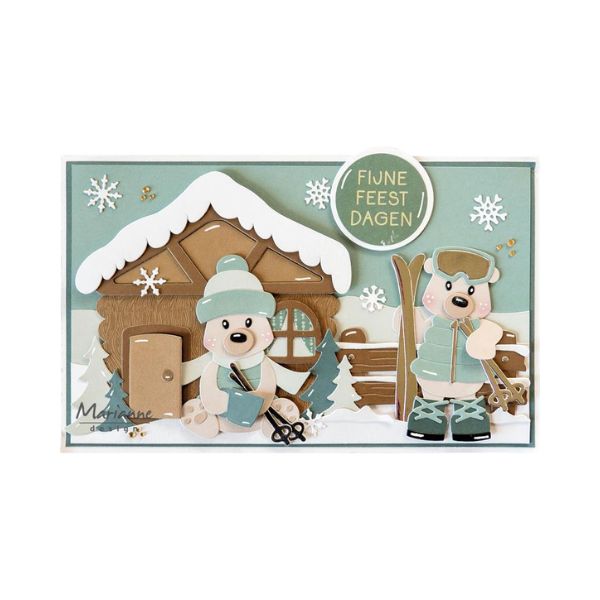 Marianne Design "Winter sports accessories by Marleen" COL1558
