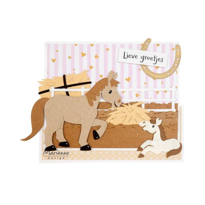 Marianne Design dies "Eline's Horses" COL1568