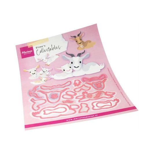 Marianne Design dies "Eline's Goat family" COL1570