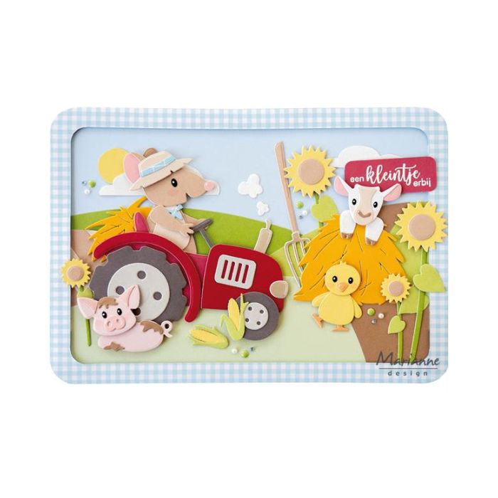 Marianne Design dies "Tractor by Marleen" COL1571