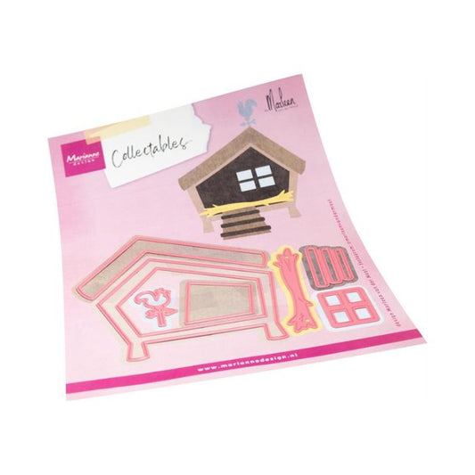 Marianne Design dies "Animal Shed by Marleen" COL1572