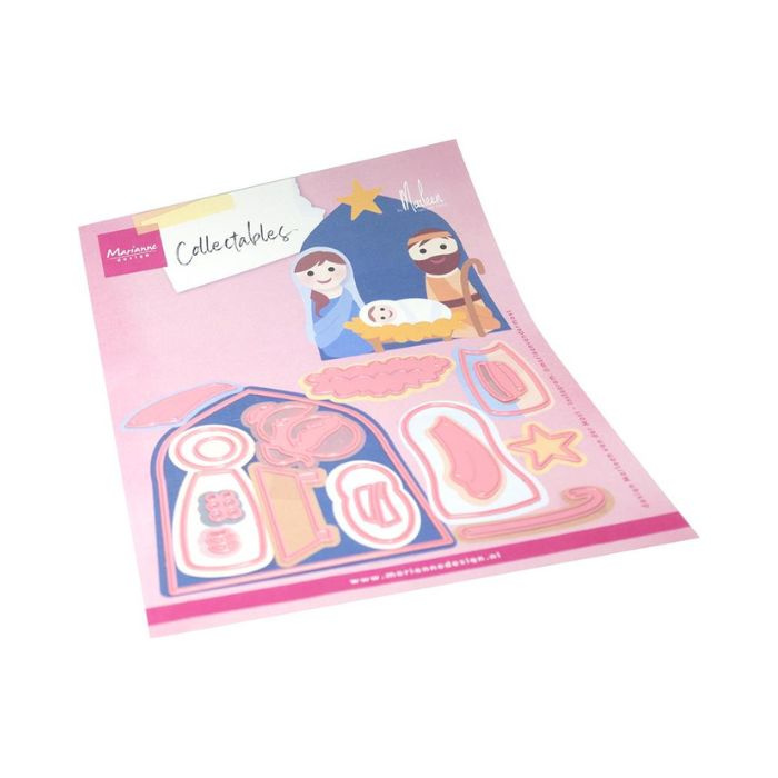 Marianne Design dies "Nativity set by Marleen" COL1576