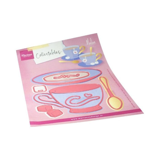 Marianne Design dies "Cup & saucer by Marleen" COL1586