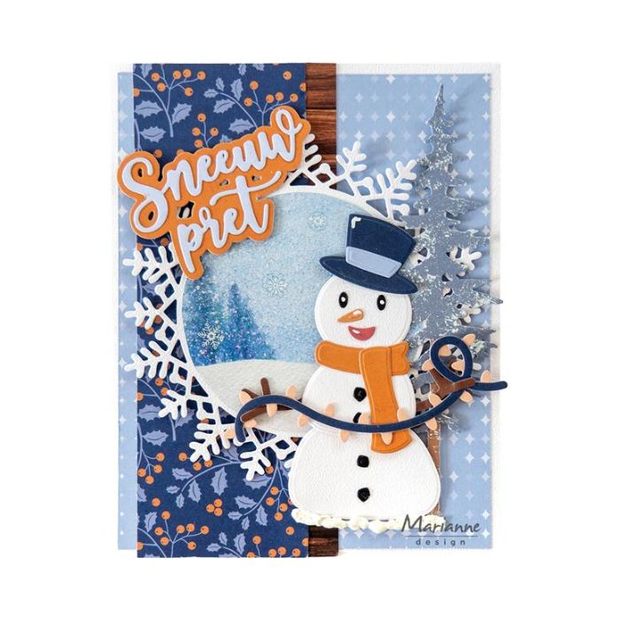 Marianne Design dies "Happy Snowmen by Marleen" COL1596