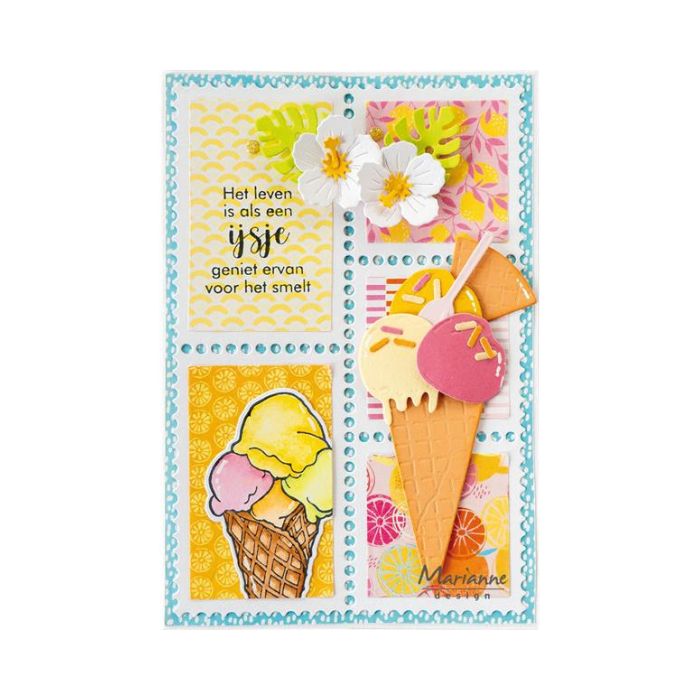 Marianne Design Dies "Layout - Stamps A6" CR1659