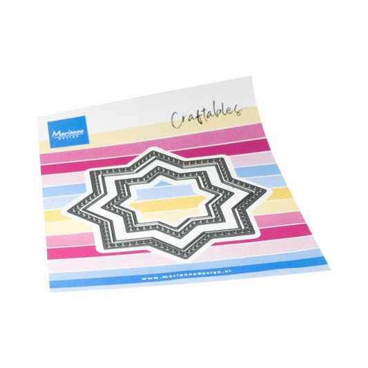 Marianne Design Dies "Open star set" CR1702
