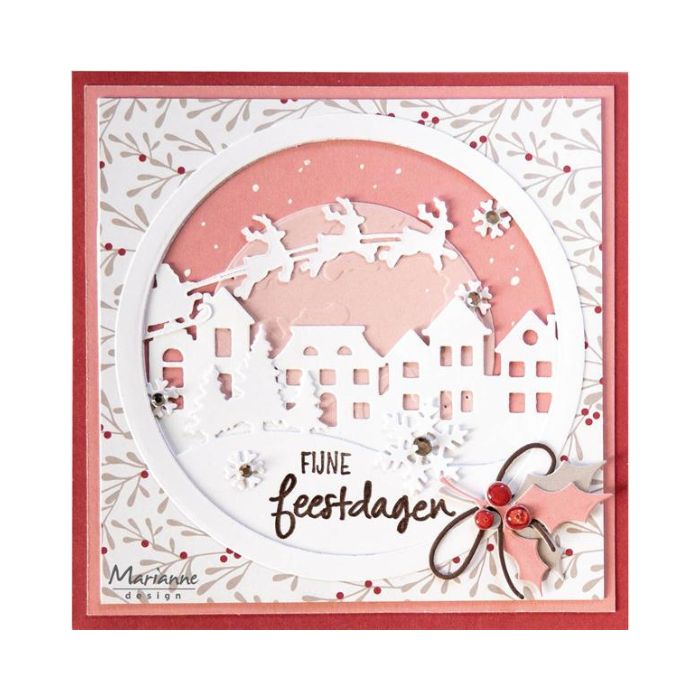 Marianne Design Dies "Silhouette - village" CR1706