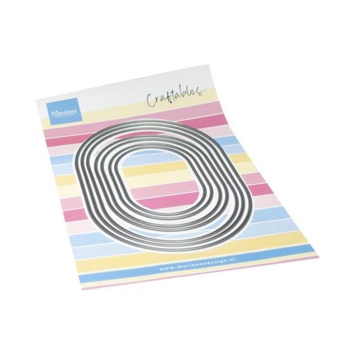 Marianne Design Dies "Basic dies - oval rectangle" CR1721