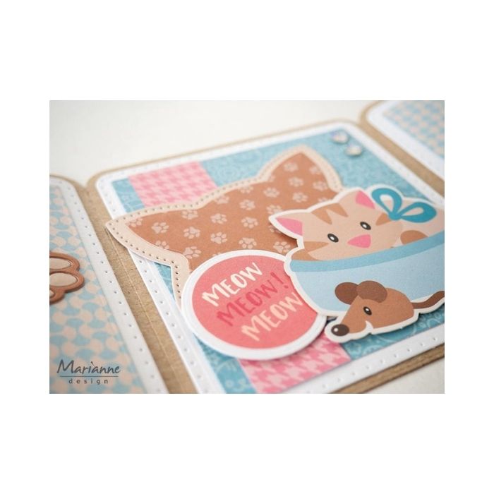 Marianne Design Dies "Cat Frame" CR1732