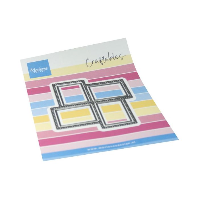 Marianne Design Dies "Stamp layout - square" CR1738