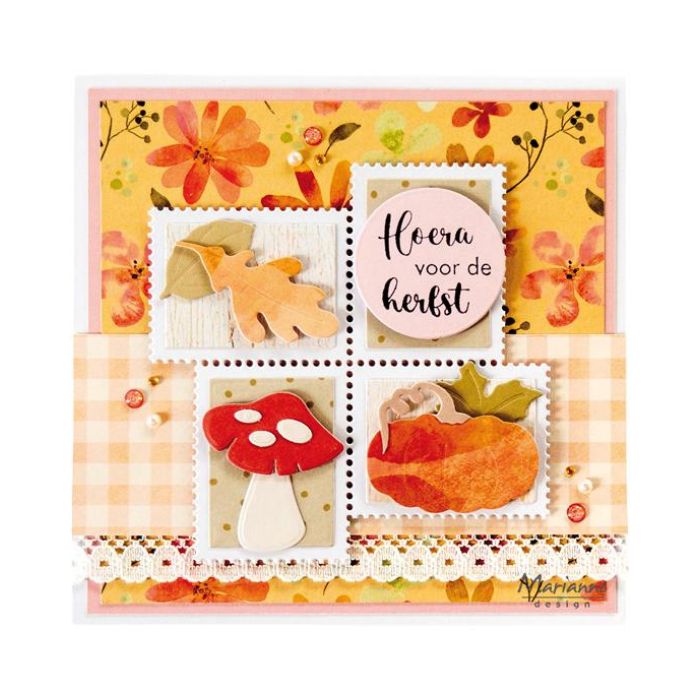 Marianne Design Dies "Stamp layout - square" CR1738
