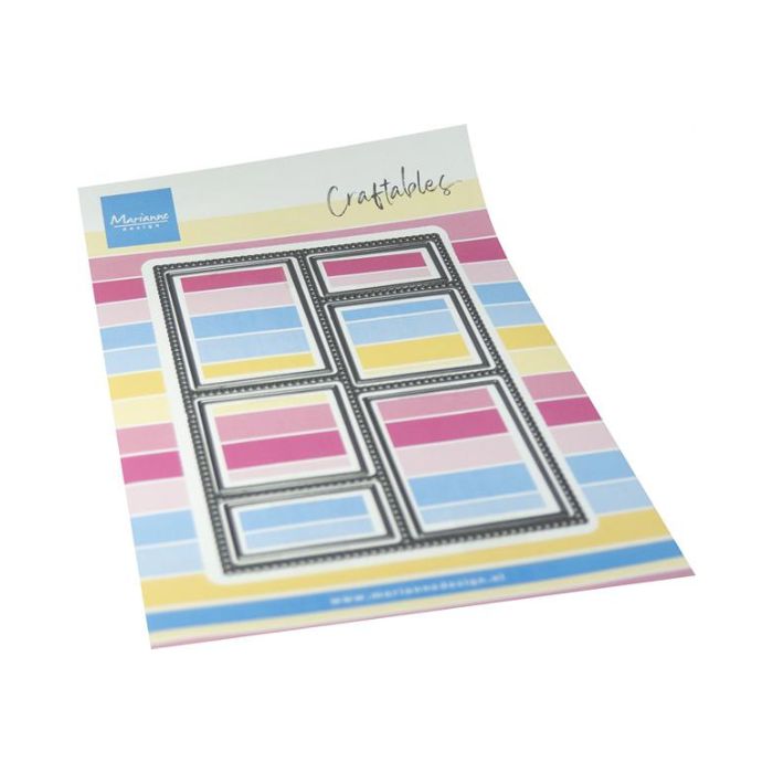 Marianne Design Dies "Stamp layout - A6" CR1739