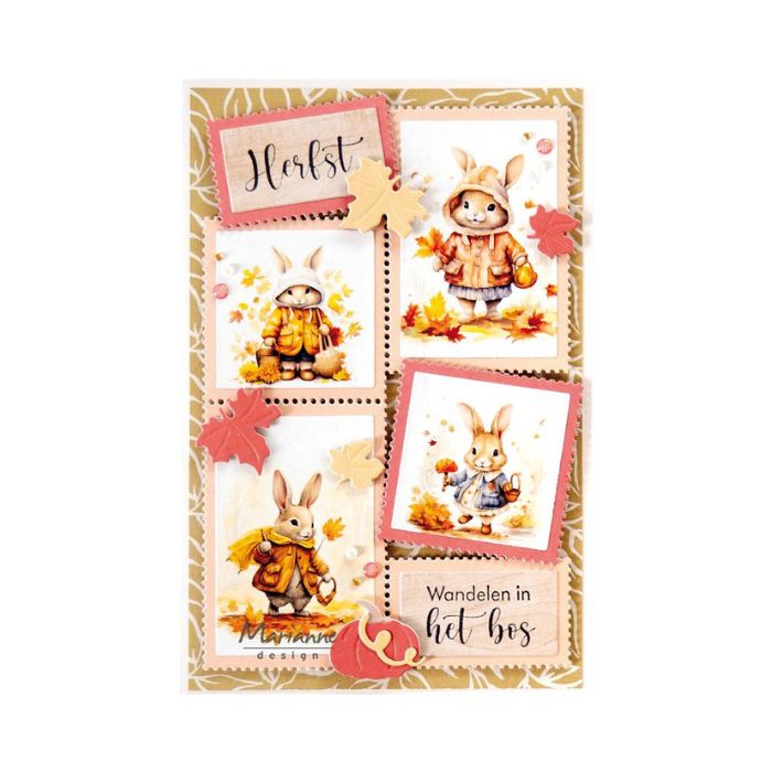 Marianne Design Dies "Stamp layout - A6" CR1739