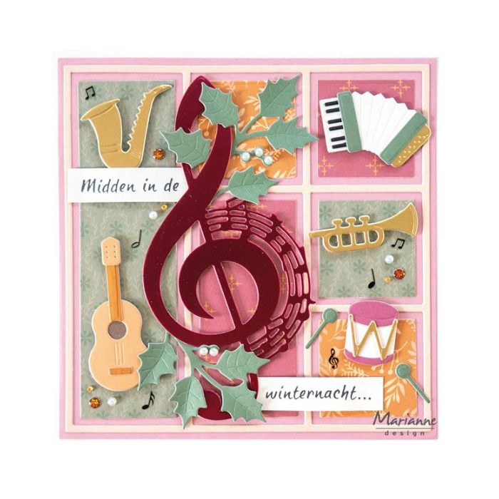 Marianne Design Dies "Music treble" CR1743