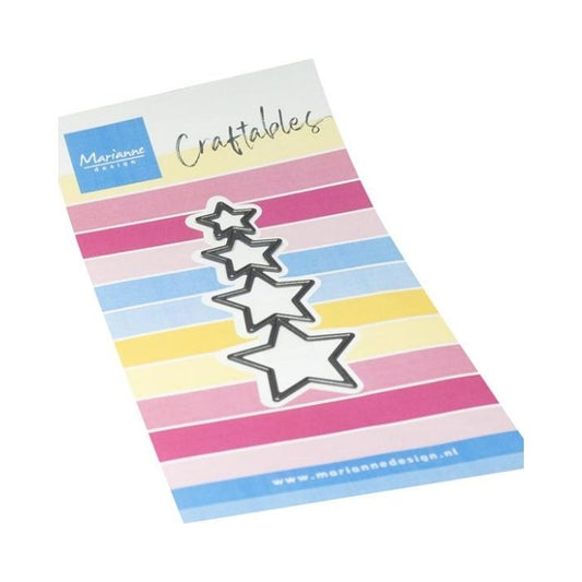 Marianne Design Dies "Mini's - stars" CR1750