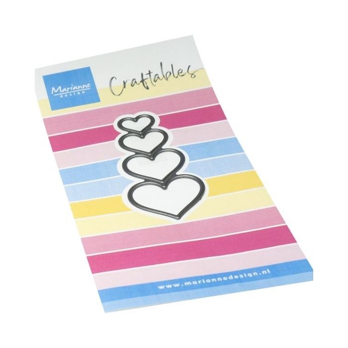 Marianne Design Dies "Mini's - hearts" CR1751