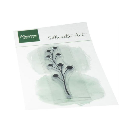 Marianne Design Clearstamp "Silhouette Art - Berries" CS1179