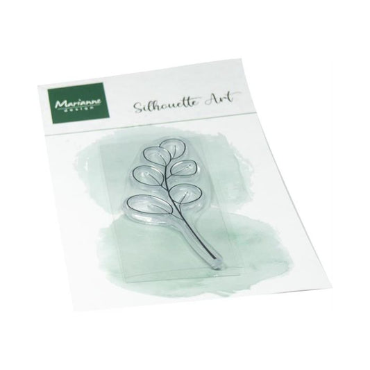 Marianne Design Clearstamp "Silhouette Art - Eucalyptus twig" CS1181
