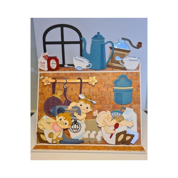 By Lene dies "Baking Equipment #2" BLD1216