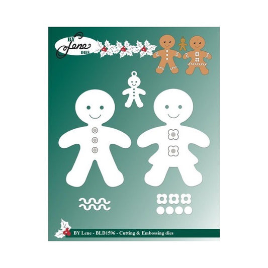 By Lene Dies "Gingerbread Figures" BLD1596