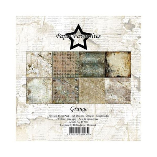 Paper Favourites Paper Pack "Grunge" PF518