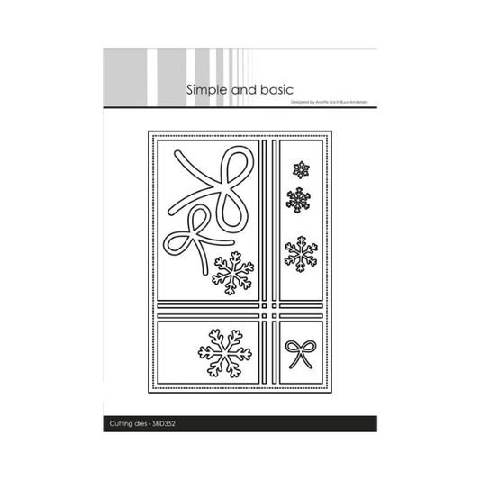Simple and Basic die "A6 Cover w/Stripes" SBD352