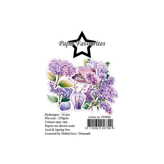 Paper Favourites Die-Cuts "Hydrangea" PFD002
