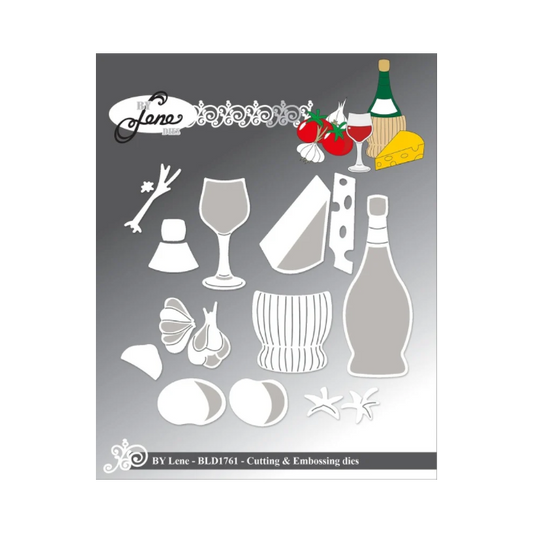 By Lene Dies "Wine and Cheese" BLD1761