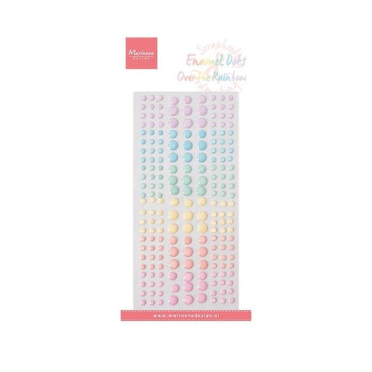 Marianne Design Enamel Dots "Over the rainbow" PL4532