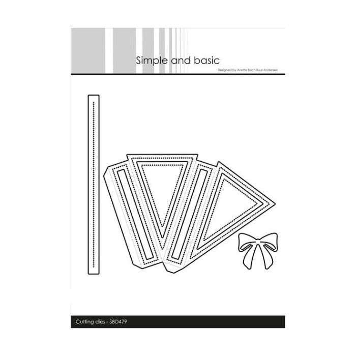 Simple and Basic die "Triangle cone" SBD479