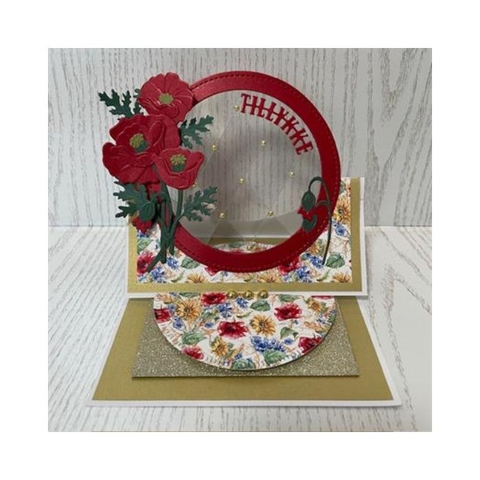 By Lene Paperpad 30x30 "Summer Flowers" BLP365