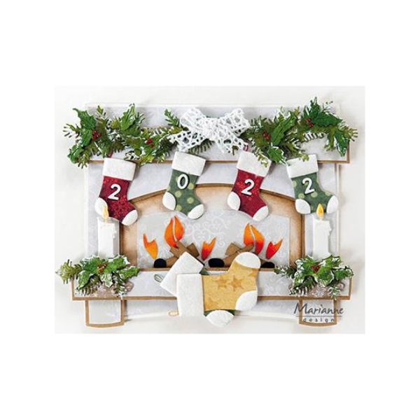 Marianne Design dies "Christmas Stockings" LR0733