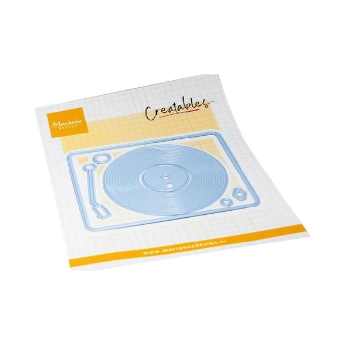Marianne Design dies "Record Player" LR0908
