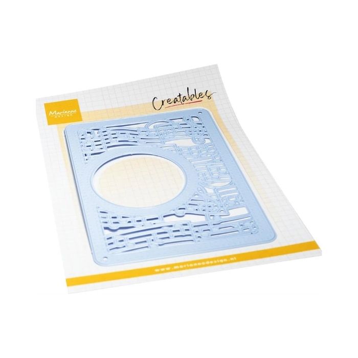 Marianne Design dies "Musical Frame (A6)" LR0911
