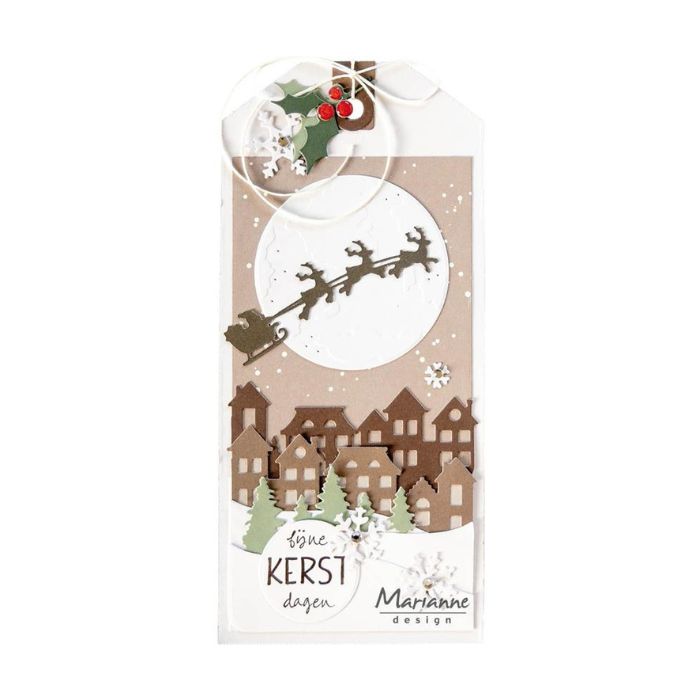 Marianne Design dies "Santa & sleigh" LR0934