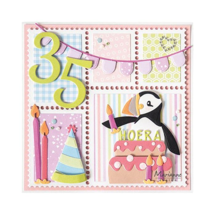 Marianne Design dies "Round banner" LR0940