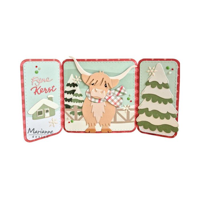 Marianne Design dies "Christmas candles" LR0963