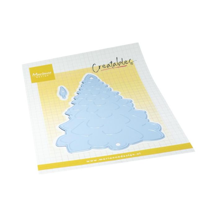 Marianne Design dies "Candle Christmas tree (L)" LR0964