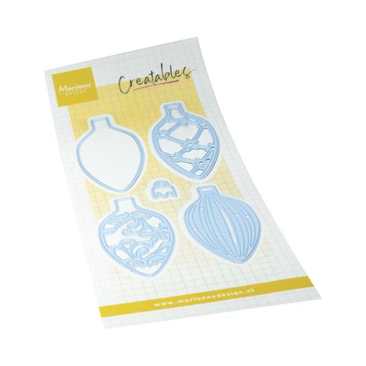 Marianne Design dies "Christmas baubles (oval)" LR0968