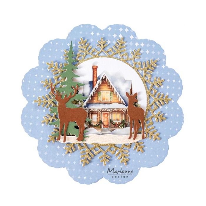 Marianne Design Dies "Open ice crystal" CR1745