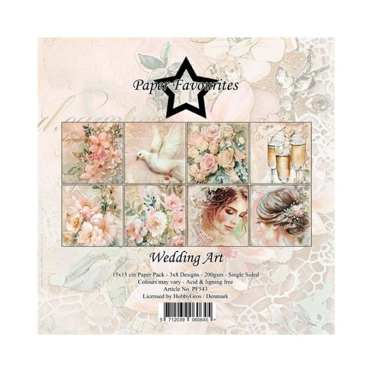 Paper Favourites Paper Pack "Wedding Art" PF543