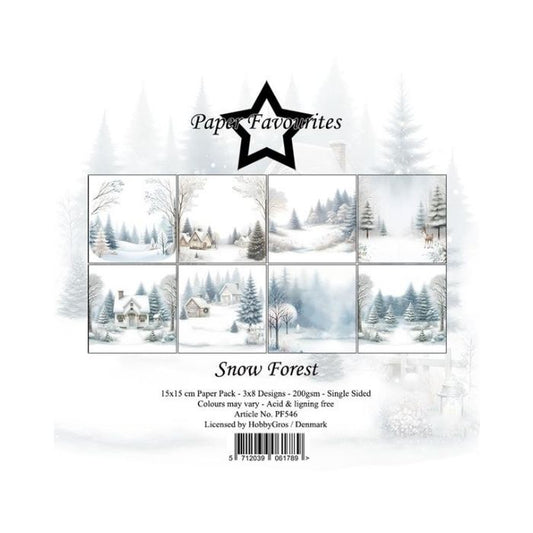 Paper Favourites Paper Pack "Snow Forest" PF546