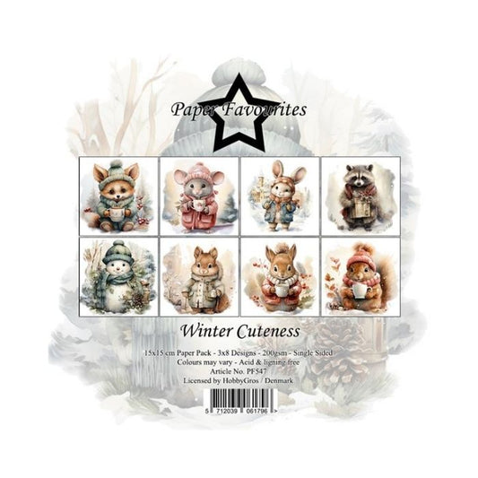 Paper Favourites Paper Pack "Winter Cuteness" PF547